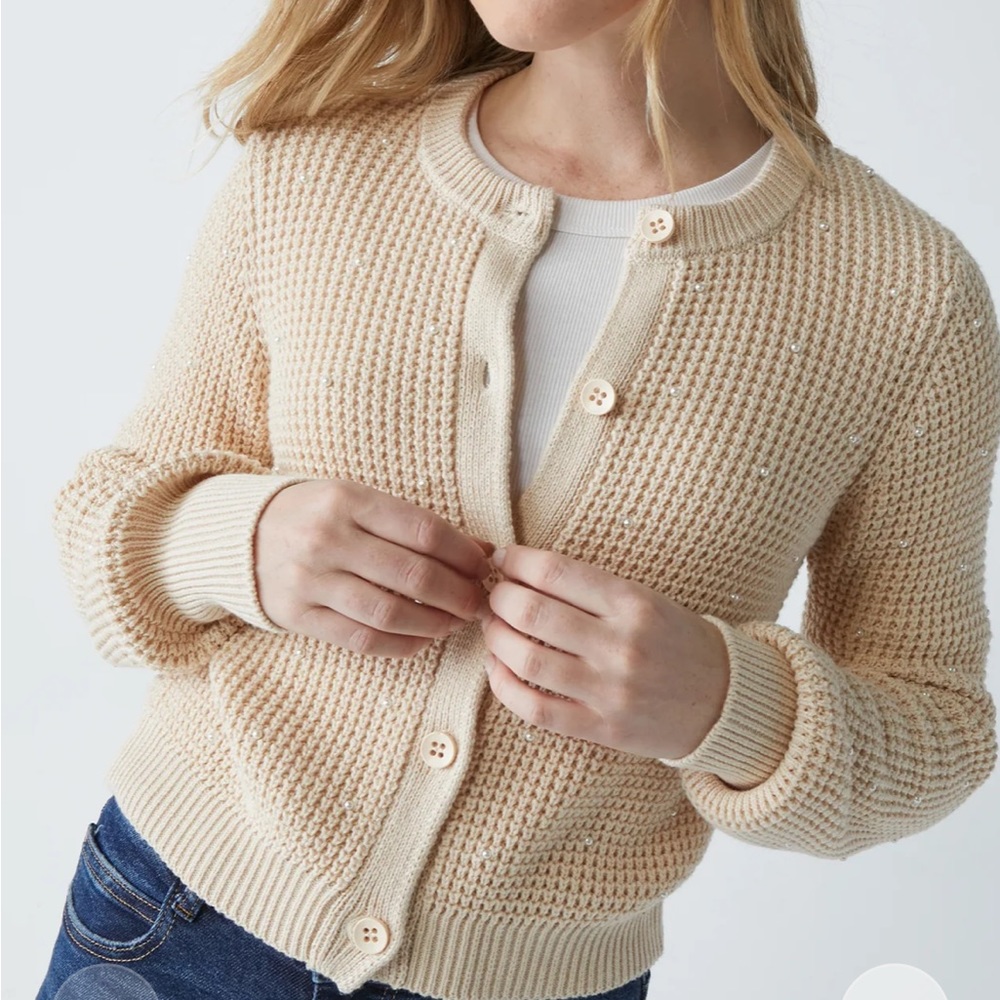 Michael Stars NWT Olga Pearl Cardigan